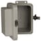 Wiegmann Twist Lock Latch Electrical Enclosures, 6 in H, 5 in D, 4 in W HW-RHJ60405CHTL - alternate 1